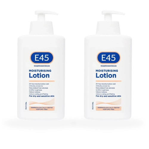 E45 moisturising lotion pump - e45,