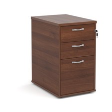 Wood Desk High Pedestal 600mm
