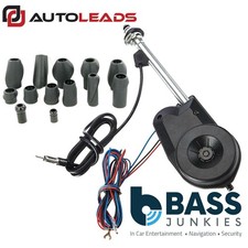 ISUZU 12V Universal Electric Automatic Wing Mount AM/FM Car Radio Aerial Antenna