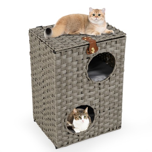 Cat house for indoor - indoor, tier
