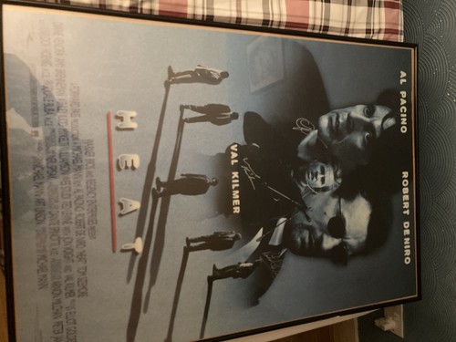 Signed heat movie poster - movie,