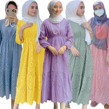 Abaya Dubai Women Lace Long