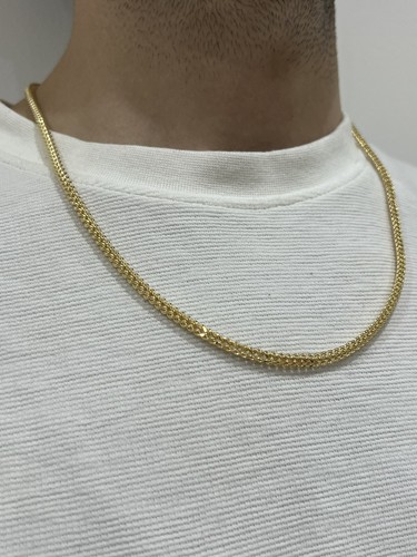 9ct yellow gold men - 9ct, franco