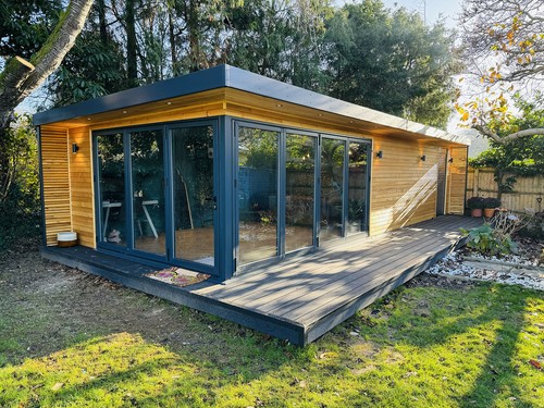 Garden office room - office, /
