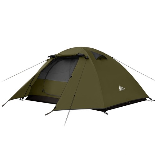 Man camping tent - camping,