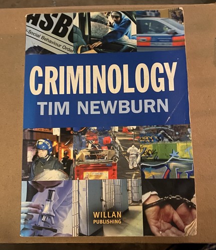 Criminology tim newburn - by,