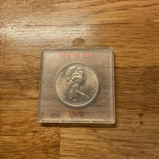 Isle of Man One Crown 1970