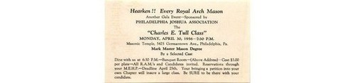 1956 philly masonic - masonic, mark