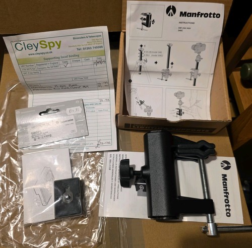 Manfrotto hide clamp - manfrotto,