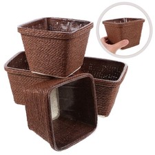  4 Pcs Storage Baskets Small