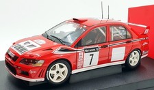 Autoart 1/18 Scale Diecast 80151 Mitsubishi Lancer EVO VII WRC #7 2001 T.Makinen