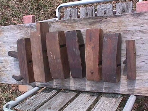 Vintage wood block planes - vintage,