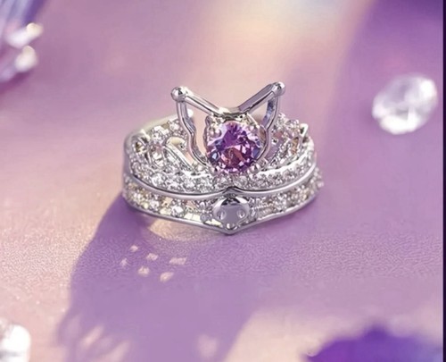 Sanrio license kuromi ring set - license,
