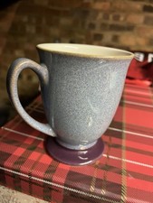 Denby Storm Mugs Plum, Grey