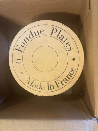Vintage white porcelain fondue - vintage,