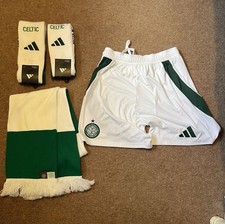 Celtic FC Home Kit Shorts And