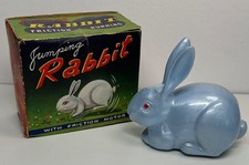 Vintage Jumping Rabbit Friction Motor with Original Box Hong Kong British Empire