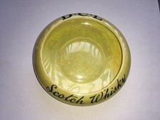 C1920s VINTAGE “D.C.L” SCOTCH WHISKY ADVERTISING LUSTRE CHINA ASHTRAY