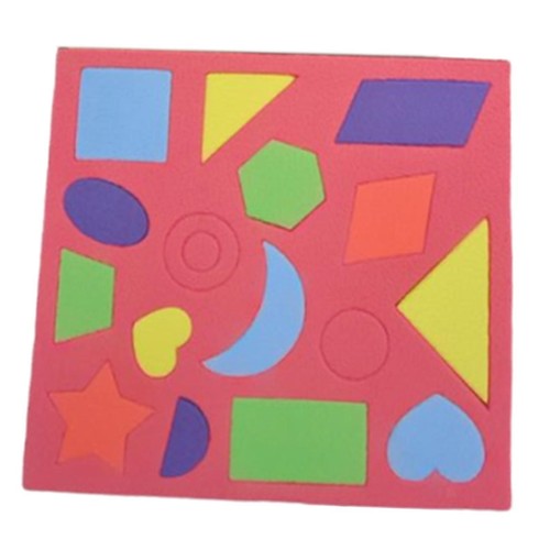 Geometric puzzle play mat - geometric,
