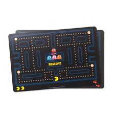 Pac-Man Placemats Set of 2 Dining Table Washable Large Novelty Kitchen Place Mat
