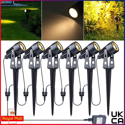 Garden lights mains plug 6 - mains,