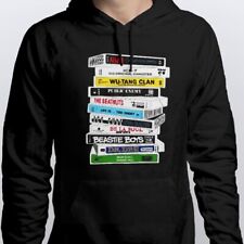 Old School Tapes Hip Hop Rap Classic Hoodie Black all sizes S,M,L,XL,2XL