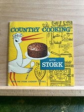 Country Cooking With Stork - Stork Cookery Service - 1950s VG