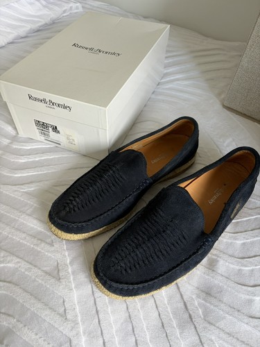 Men russell bromley navy - &,