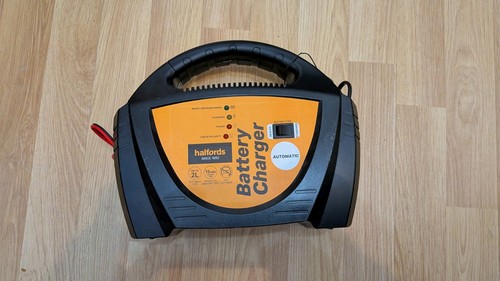 Halfords battery charger to - battery, up