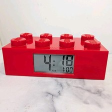 LEGO Red Brick Alarm Clock