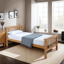 Heavy Duty Wood,Metal Bed