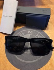 BMW Sunglasses BW0053-H 01  Black Plastic Frame, With Branded Cloth And Case 