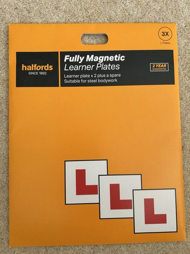 Magnetic plates for - l, car