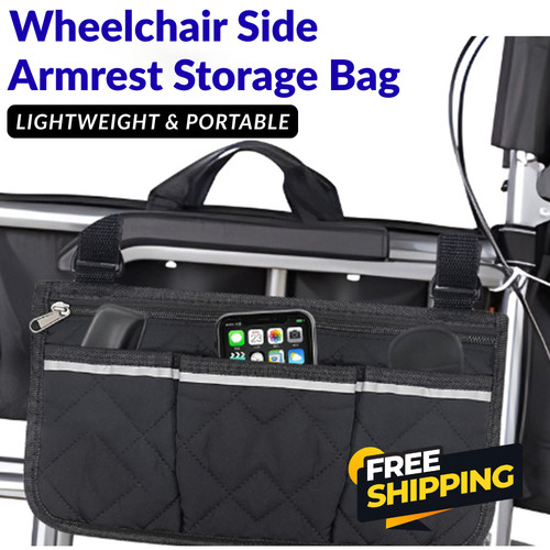 Wheelchair side armrest - wheelchair,