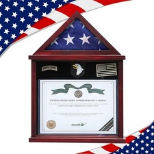 Flag Display Case Military