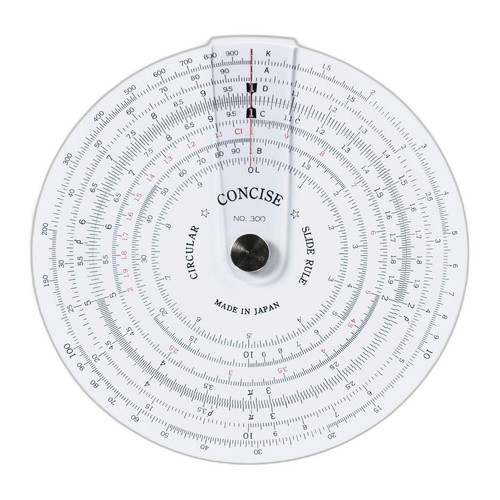 Concise ruler circular slide - concise,