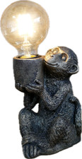 Monkey Holding Light Battery