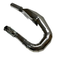 Vespa PX125 150 Sterling Expansion Performance Exhaust Left Hand Stainless Steel
