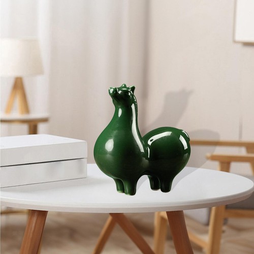Ceramic horse statue - statue, animal