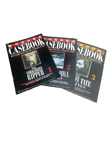 Murder casebook volumes - casebook,
