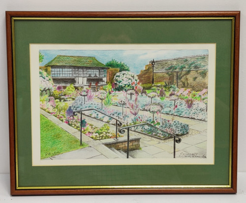 Original signed conway - signed, gardens