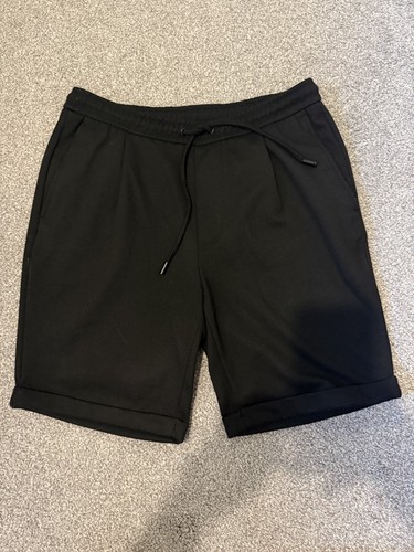 Zara men black jogger - men's, shorts