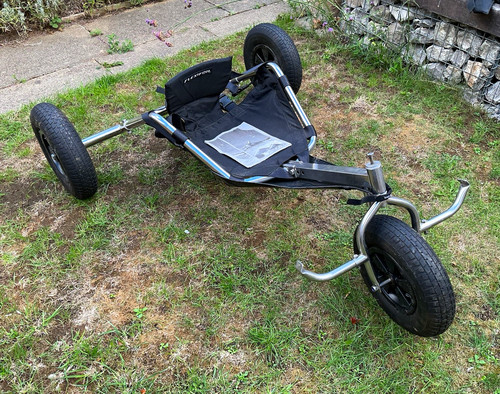Flexifoil wheel kite buggy - 3-wheel,