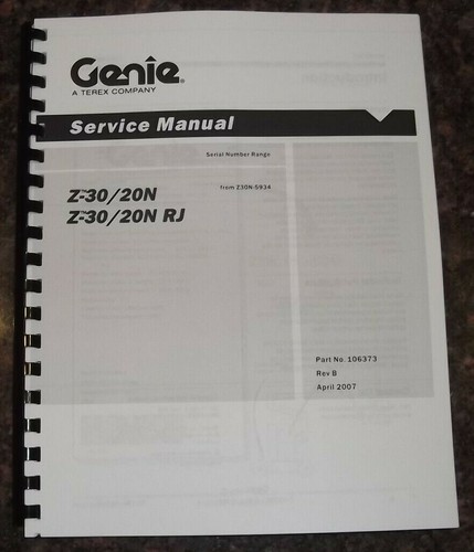 Genie 20n rj manlift - /20n,