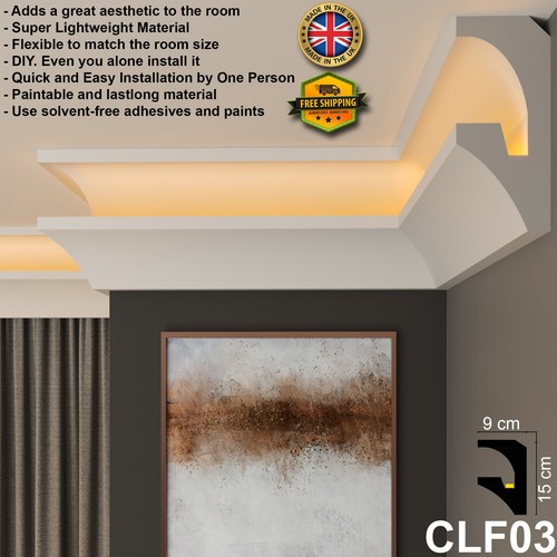 Cornice coving moulding led - coving,