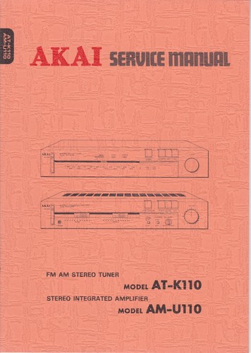 Original akai k110 tuner - original,