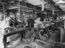 machine shop at the Marconi