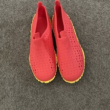 Speedo Childrens Red /Yellow Aqua Wet Beach Holiday Swimming Pool Shoes UK 2