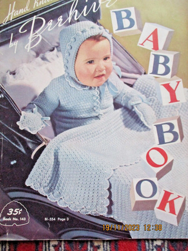 Vintage knitting pattern - pattern, book