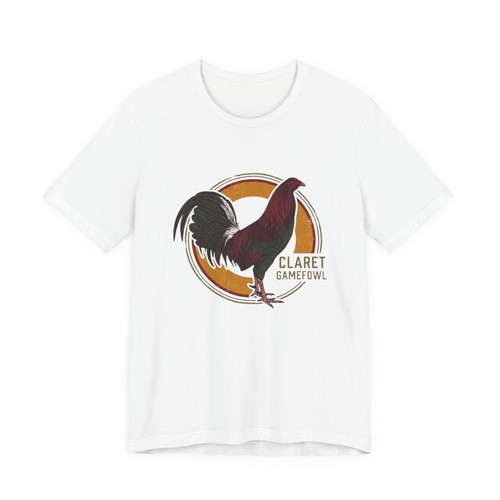 Retro claret gamefowl gallos - claret,